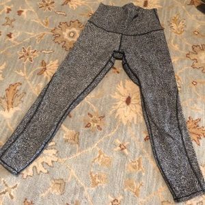 Lululemon Capris with Mesh